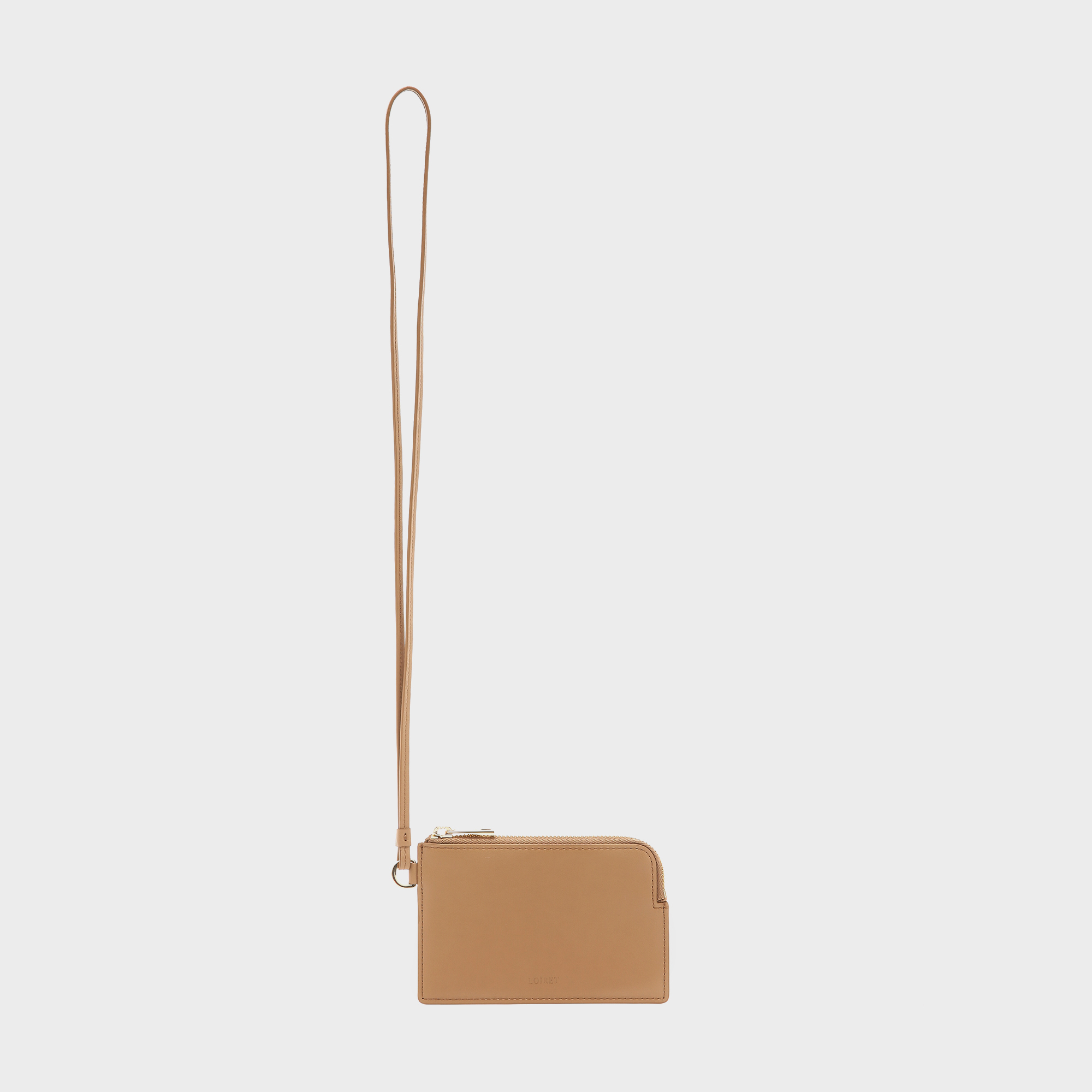 [리퍼브세일]Lit Card Wallet Bag (Camel)